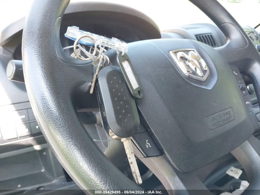 2019 Ram Promaster 2500 High Roof 159 Wb VIN: 3C6TRVDG0KE559704 Lot: 39429495