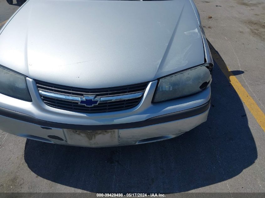 2004 Chevrolet Impala VIN: 2G1WF52E149139072 Lot: 39429498