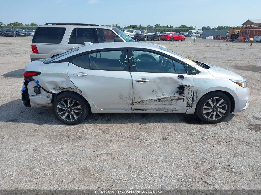 2021 Nissan Versa Sv Xtronic Cvt VIN: 3N1CN8EV0ML850420 Lot: 39429502