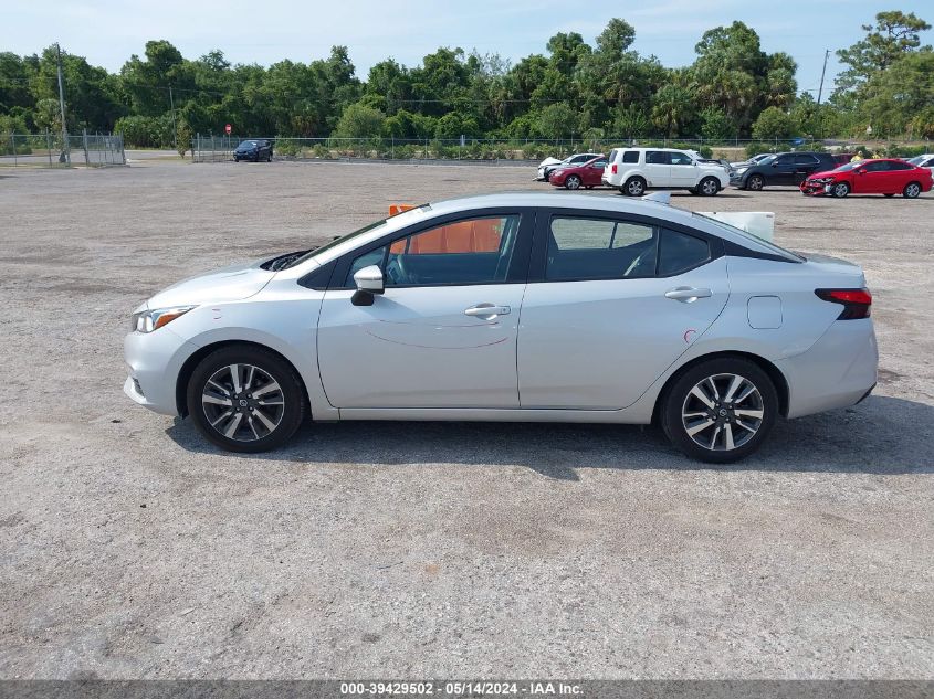 2021 Nissan Versa Sv Xtronic Cvt VIN: 3N1CN8EV0ML850420 Lot: 39429502