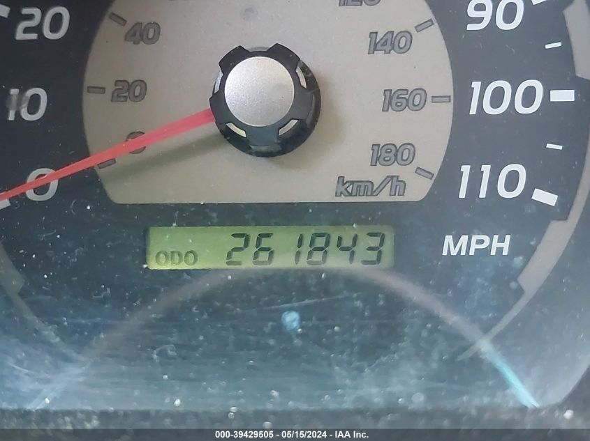 2003 Toyota 4Runner Sr5 Sport V8 VIN: JTEBT14RX30016043 Lot: 39429505