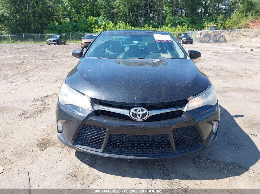 2015 Toyota Camry Se VIN: 4T1BF1FK3FU916626 Lot: 39429526