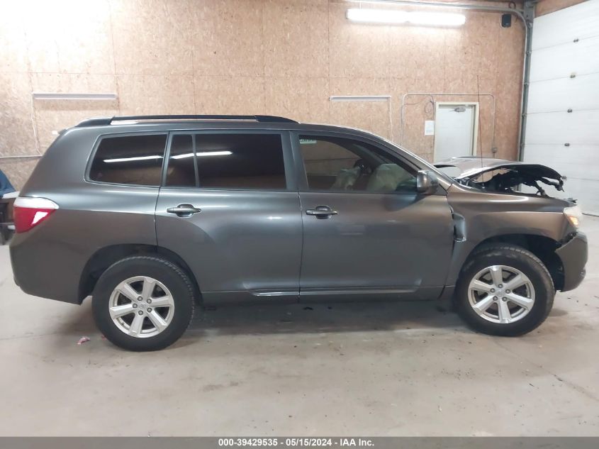 2010 Toyota Highlander VIN: JTEBK3EH2A2165956 Lot: 39429535