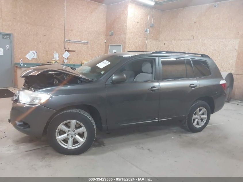 2010 Toyota Highlander VIN: JTEBK3EH2A2165956 Lot: 39429535