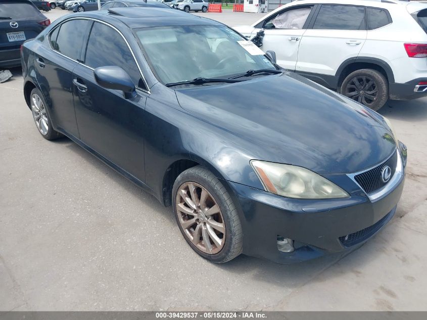 2006 Lexus Is 250 VIN: JTHCK262065006726 Lot: 39429537