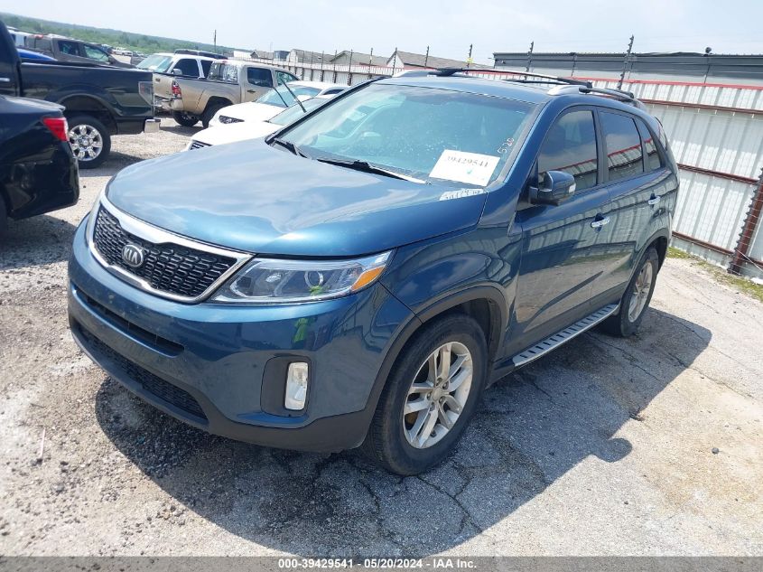 2014 Kia Sorento Lx VIN: 5XYKT3A66EG437541 Lot: 39429541