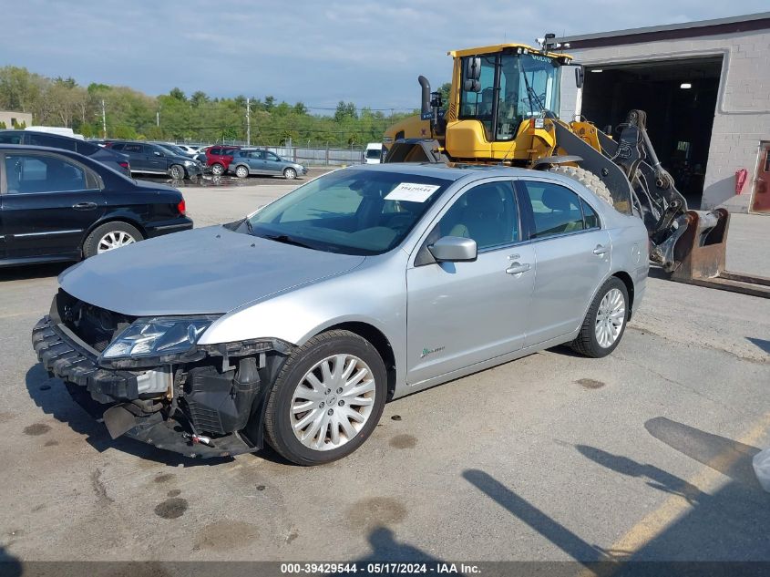 2011 Ford Fusion Hybrid Hybrid VIN: 3FADP0L35BR198988 Lot: 39429544