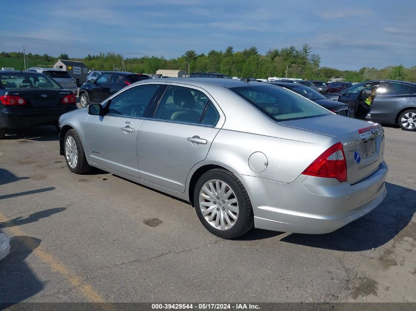 2011 Ford Fusion Hybrid Hybrid VIN: 3FADP0L35BR198988 Lot: 39429544