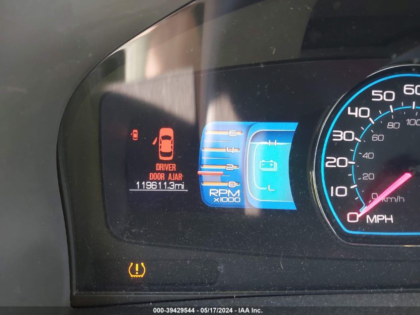 2011 Ford Fusion Hybrid Hybrid VIN: 3FADP0L35BR198988 Lot: 39429544