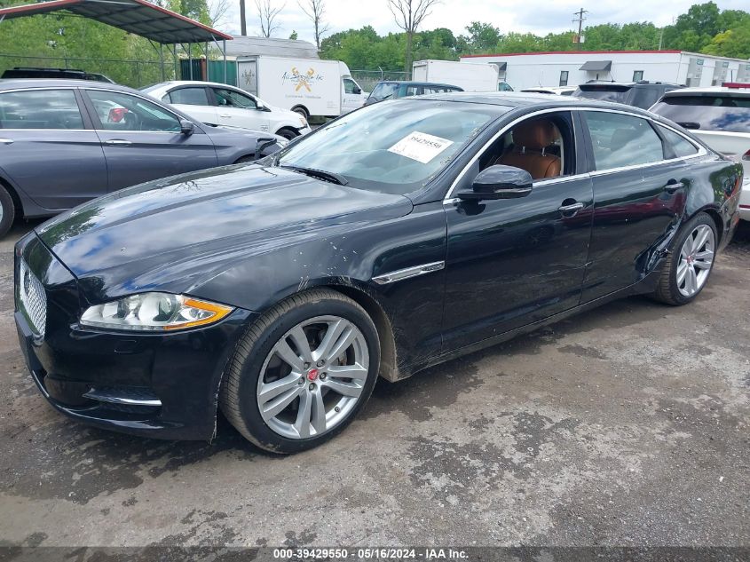 2014 Jaguar Xj Xjl Portfolio VIN: SAJWJ2GD4E8V74476 Lot: 39429550