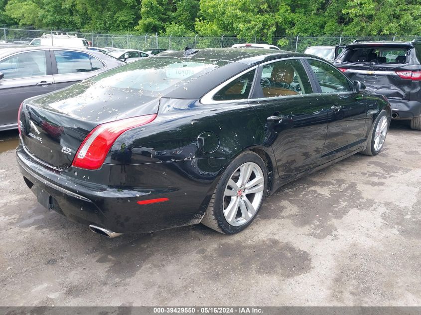 2014 Jaguar Xj Xjl Portfolio VIN: SAJWJ2GD4E8V74476 Lot: 39429550