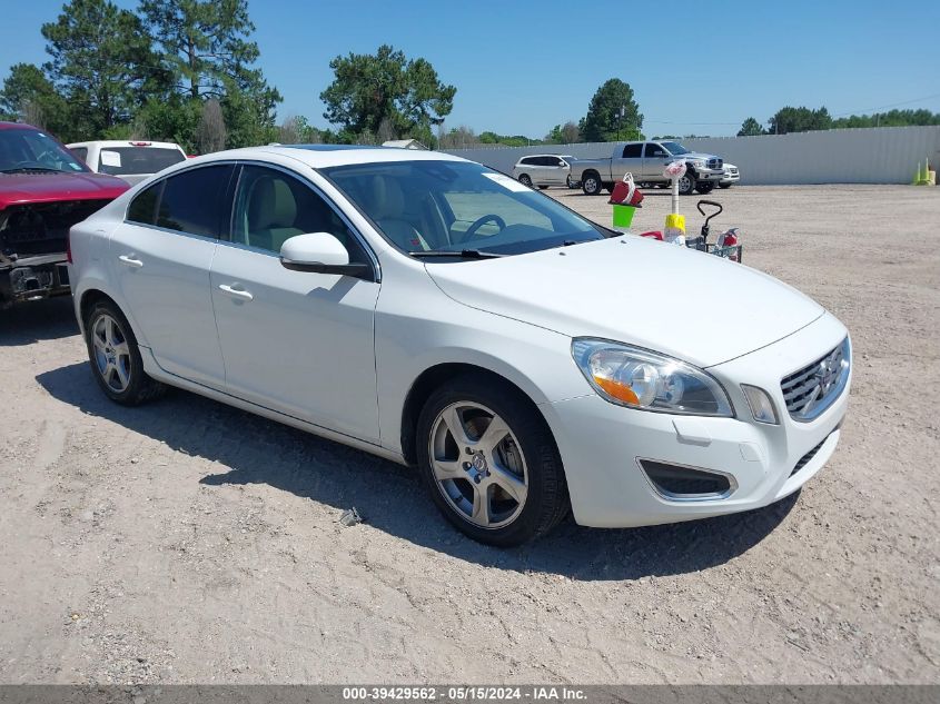 2013 Volvo S60 T5/T5 Platinum/T5 Premier/T5 Premier Plus VIN: YV1612FS4D2210875 Lot: 39429562