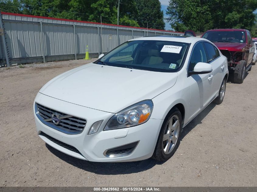 2013 Volvo S60 T5/T5 Platinum/T5 Premier/T5 Premier Plus VIN: YV1612FS4D2210875 Lot: 39429562