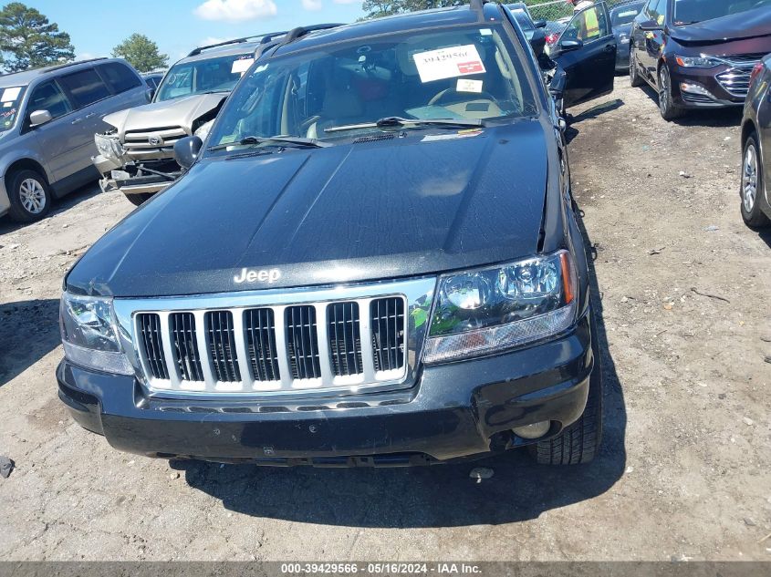 2004 Jeep Grand Cherokee Limited VIN: 1J4GX58N14C315346 Lot: 39429566