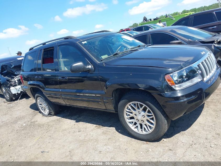 2004 Jeep Grand Cherokee Limited VIN: 1J4GX58N14C315346 Lot: 39429566