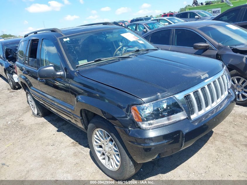 2004 Jeep Grand Cherokee Limited VIN: 1J4GX58N14C315346 Lot: 39429566