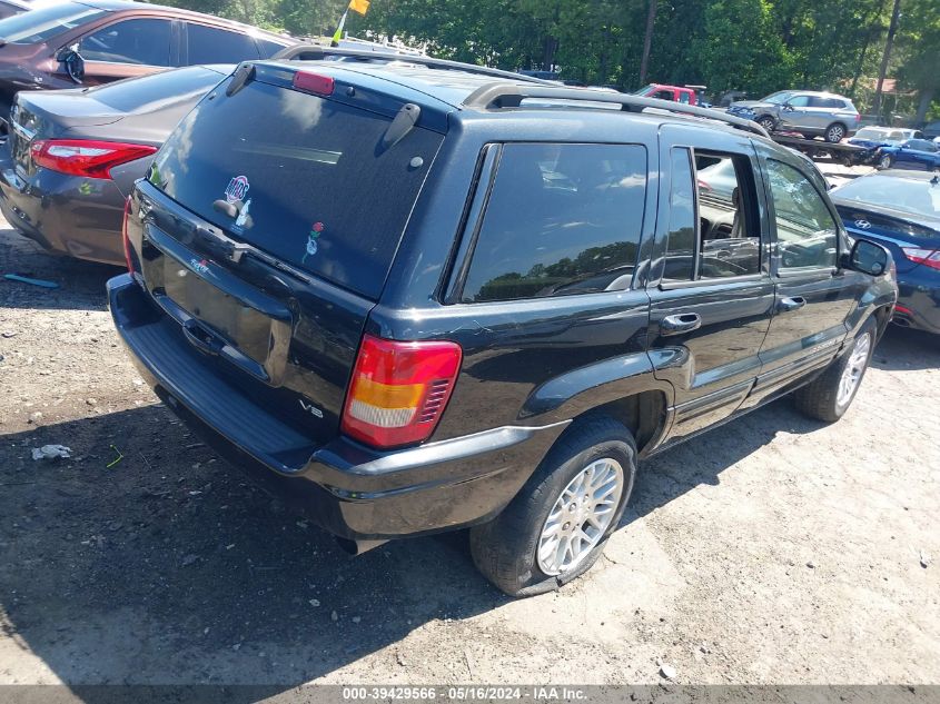 2004 Jeep Grand Cherokee Limited VIN: 1J4GX58N14C315346 Lot: 39429566