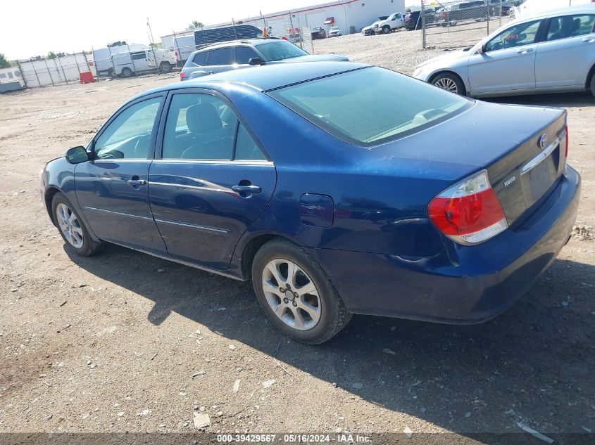 2005 Toyota Camry Xle VIN: 4T1BE32K35U407929 Lot: 39429567