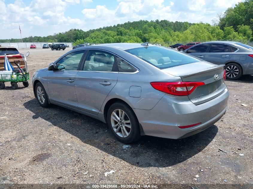 2015 Hyundai Sonata Eco VIN: 5NPE24AA3FH180911 Lot: 39429568