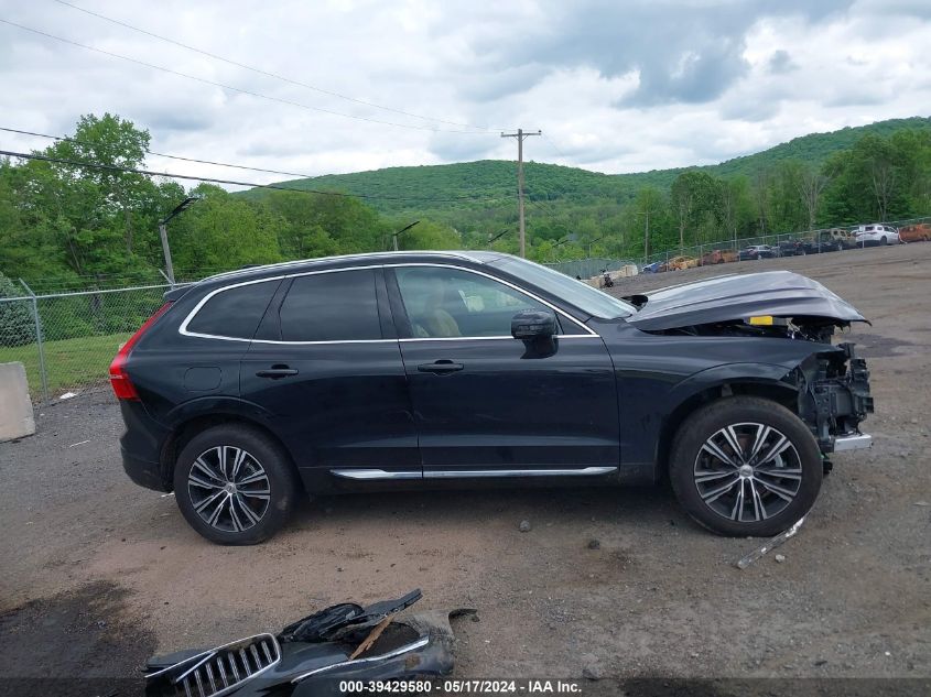 2022 Volvo Xc60 B5 Inscription VIN: YV4L12RL3N1036587 Lot: 39429580