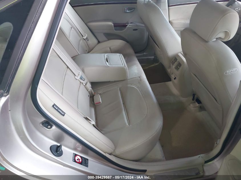 2007 Hyundai Azera Limited/Se VIN: KMHFC46F57A175638 Lot: 39429587