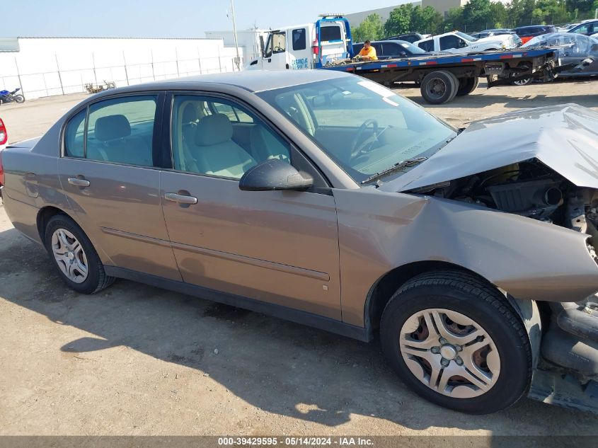 2007 Chevrolet Malibu Ls VIN: 1G1ZS58F17F212803 Lot: 39429595