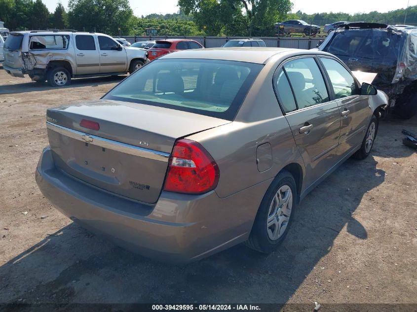 2007 Chevrolet Malibu Ls VIN: 1G1ZS58F17F212803 Lot: 39429595