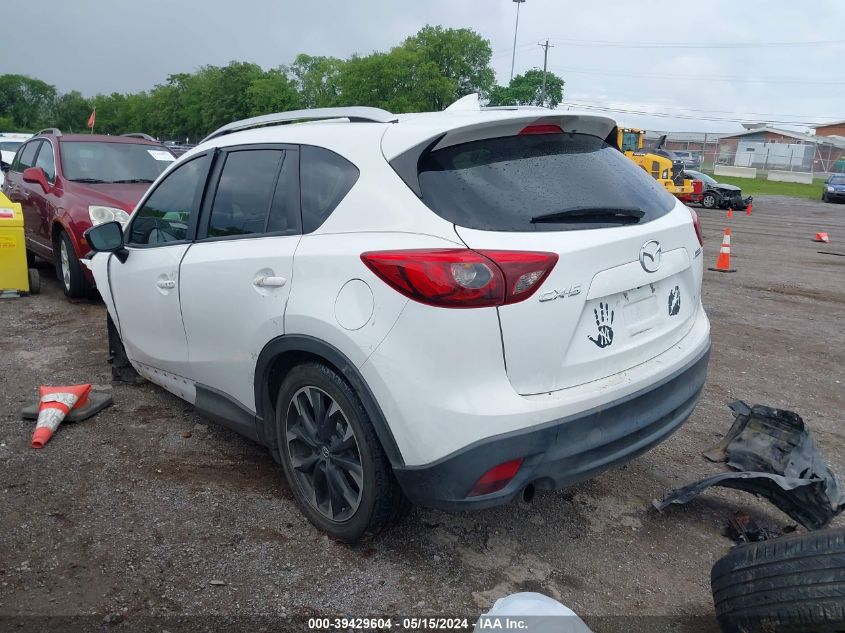 2016 Mazda Cx-5 Grand Touring VIN: JM3KE2DY1G0695936 Lot: 39429604