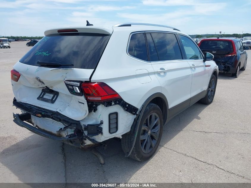 2022 Volkswagen Tiguan Se VIN: 3VV2B7AXXNM118280 Lot: 39429607