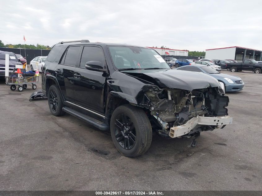 2021 Toyota 4Runner Nightshade Special Edition VIN: JTEJU5JR4M5846848 Lot: 39429617