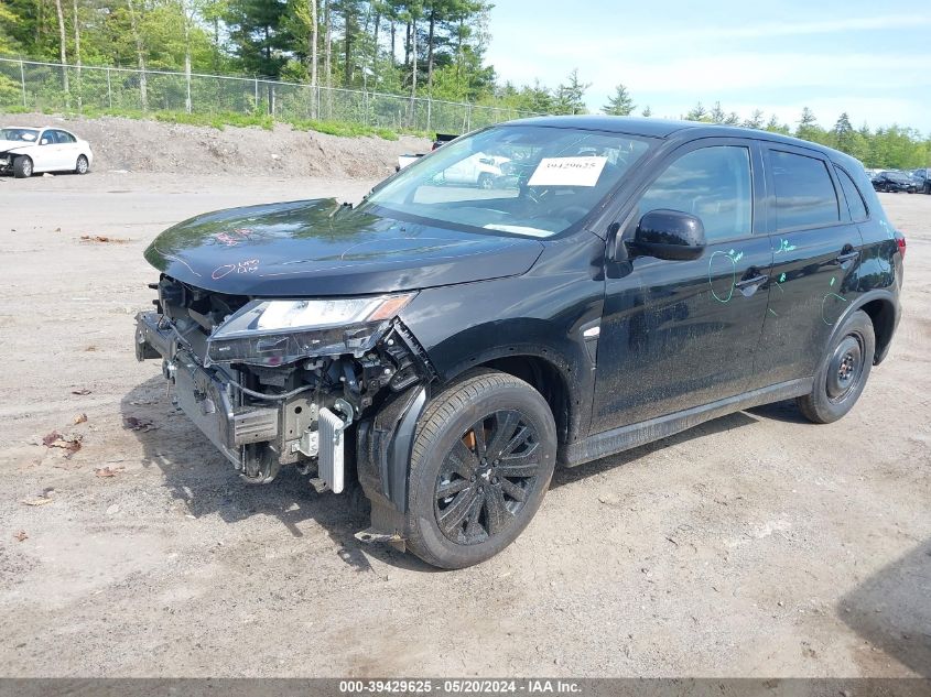 2024 Mitsubishi Outlander Sport 2.0 Le Awc VIN: JA4ARUAU4RU001722 Lot: 39429625