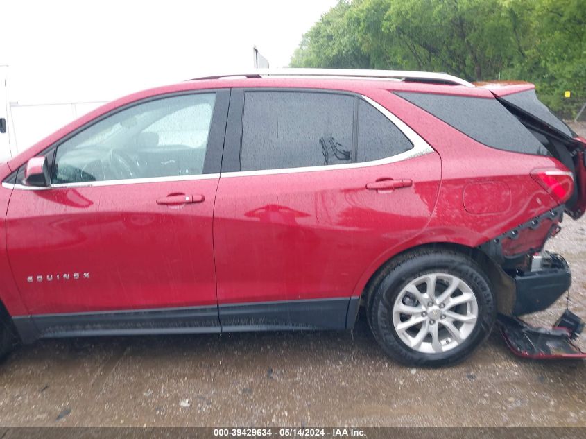 2020 Chevrolet Equinox Fwd Lt 1.5L Turbo VIN: 3GNAXKEV7LS549702 Lot: 39429634