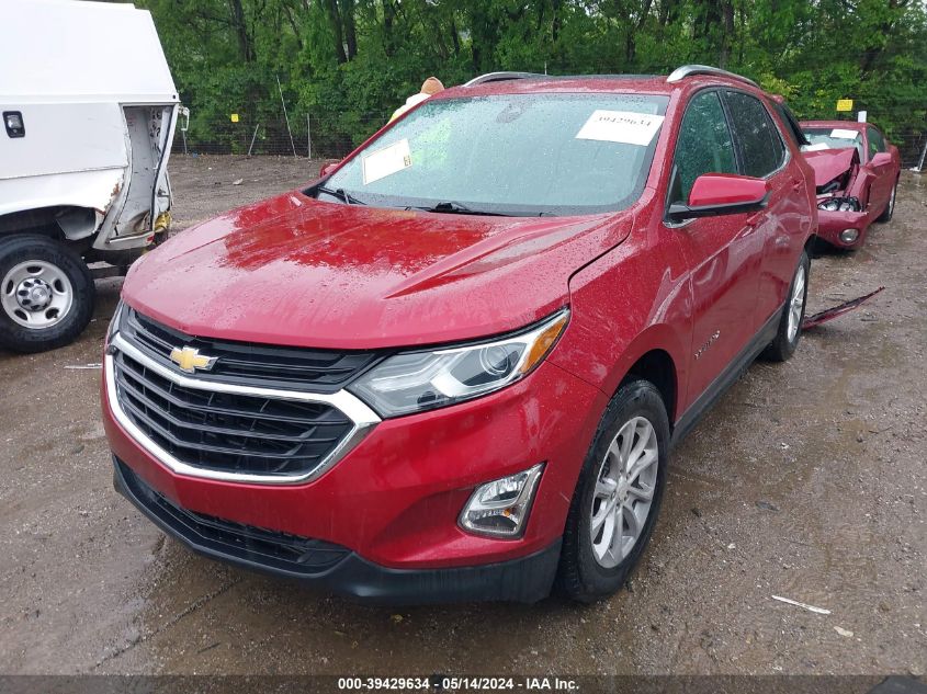 2020 Chevrolet Equinox Fwd Lt 1.5L Turbo VIN: 3GNAXKEV7LS549702 Lot: 39429634