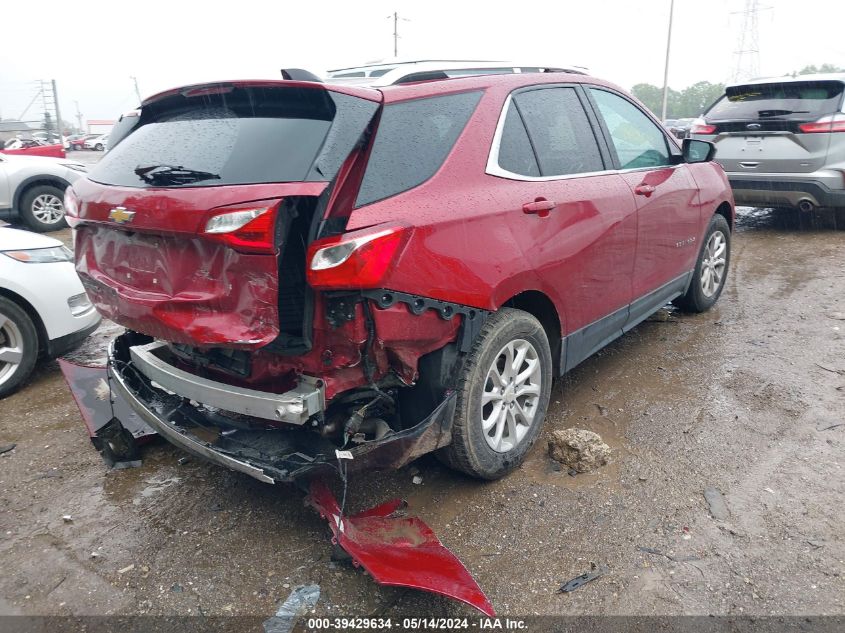 2020 Chevrolet Equinox Fwd Lt 1.5L Turbo VIN: 3GNAXKEV7LS549702 Lot: 39429634