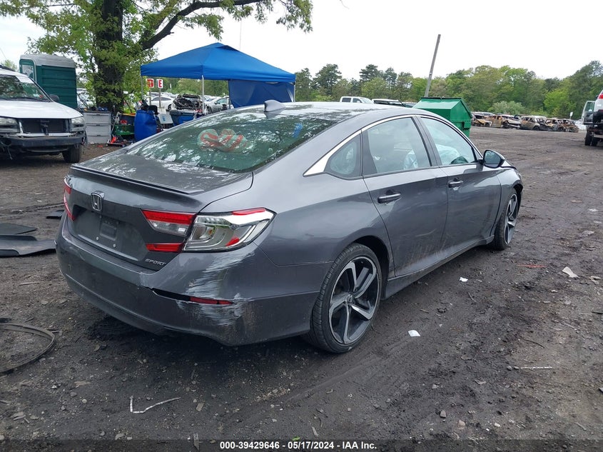 2020 HONDA ACCORD SPORT VIN: 1HGCV1F37LA111103