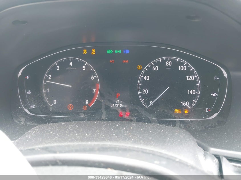 2020 HONDA ACCORD SPORT VIN: 1HGCV1F37LA111103