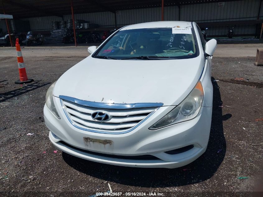 2012 Hyundai Sonata Gls VIN: 5NPEB4AC2CH332545 Lot: 39429657