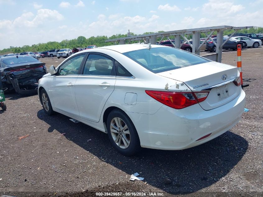 2012 Hyundai Sonata Gls VIN: 5NPEB4AC2CH332545 Lot: 39429657