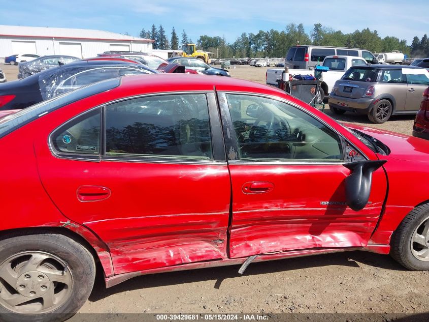 1999 Pontiac Grand Am Se1 VIN: 1G2NE52E9XC511071 Lot: 39429681