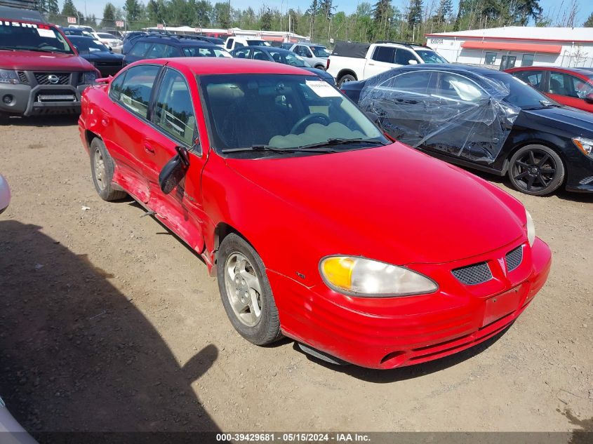 1999 Pontiac Grand Am Se1 VIN: 1G2NE52E9XC511071 Lot: 39429681