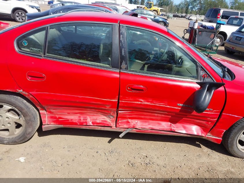 1999 Pontiac Grand Am Se1 VIN: 1G2NE52E9XC511071 Lot: 39429681