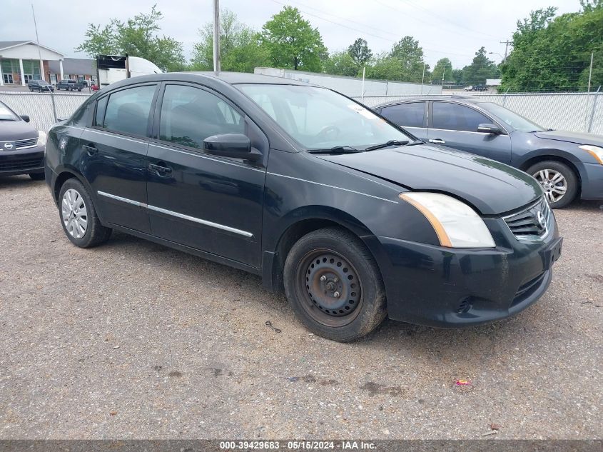 2012 Nissan Sentra 2.0 S VIN: 3N1AB6AP9CL777039 Lot: 39429683