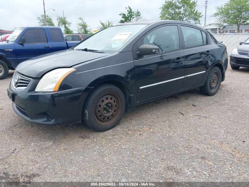 2012 Nissan Sentra 2.0 S VIN: 3N1AB6AP9CL777039 Lot: 39429683