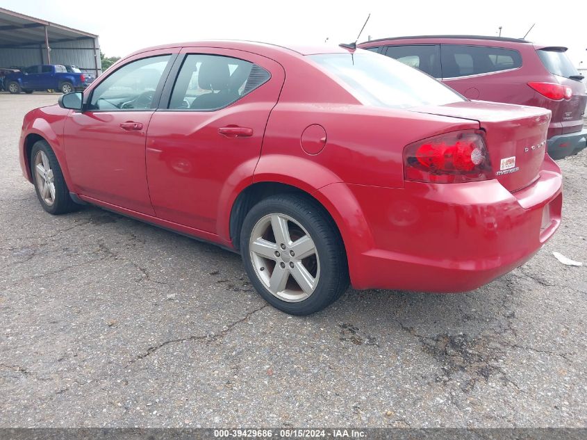 2013 Dodge Avenger Se VIN: 1C3CDZAB5DN680139 Lot: 39429686