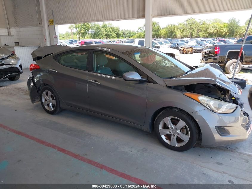 2013 Hyundai Elantra Gls VIN: 5NPDH4AEXDH358582 Lot: 39429688