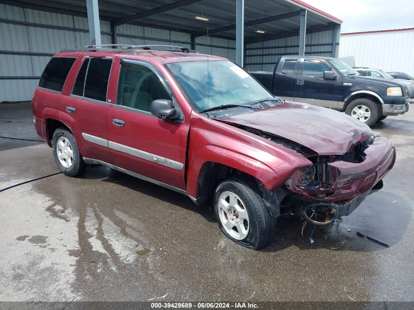 2004 Chevrolet Trailblazer Ls VIN: 1GNDT13S542270595 Lot: 39429689