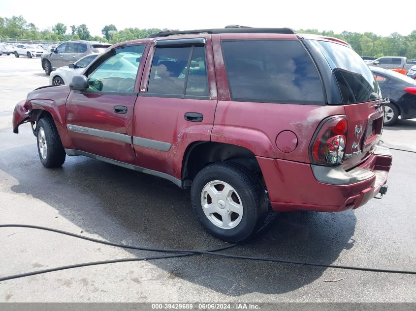 2004 Chevrolet Trailblazer Ls VIN: 1GNDT13S542270595 Lot: 39429689