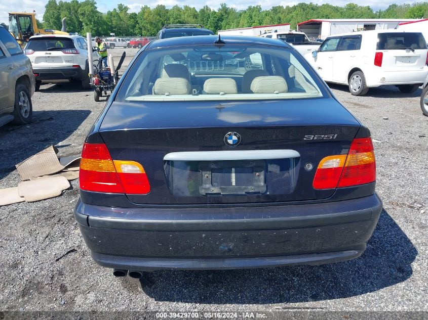 2004 BMW 325I VIN: WBAAZ33424KP88068 Lot: 39429700
