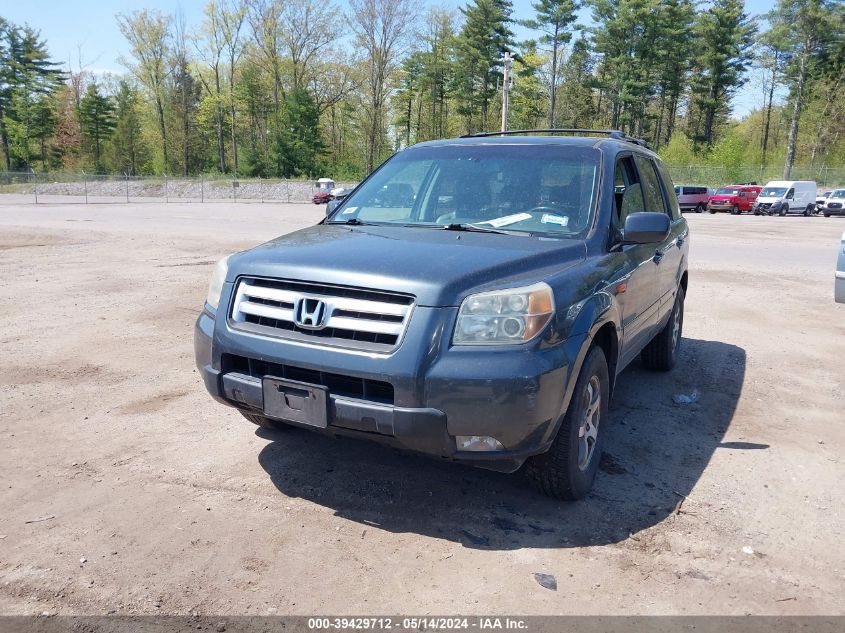 2006 Honda Pilot Ex-L VIN: 5FNYF18736B006880 Lot: 39429712