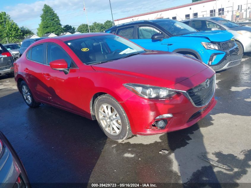 2016 Mazda Mazda3 I Touring VIN: 3MZBM1V74GM237250 Lot: 39429723